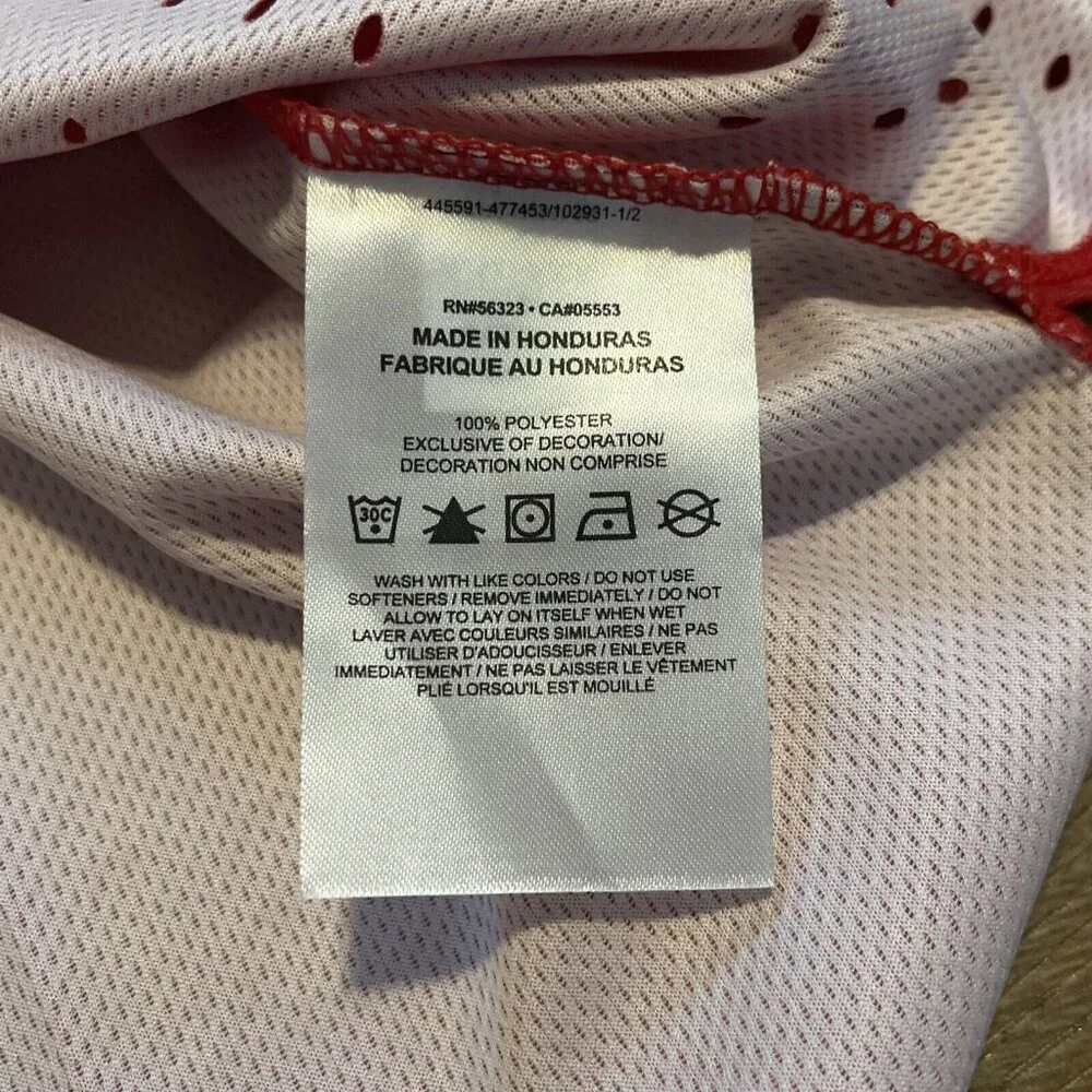 Women's Nike NSU Digital Elite Fast Running Singlet MEDIUM Track CV3599 Red Mesh